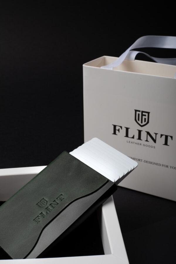 FLINT Cardholder - Dark Green