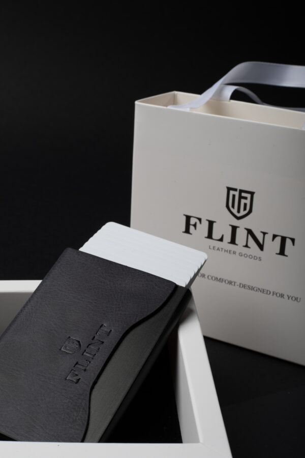 FLINT Cardholder - Dark Blue